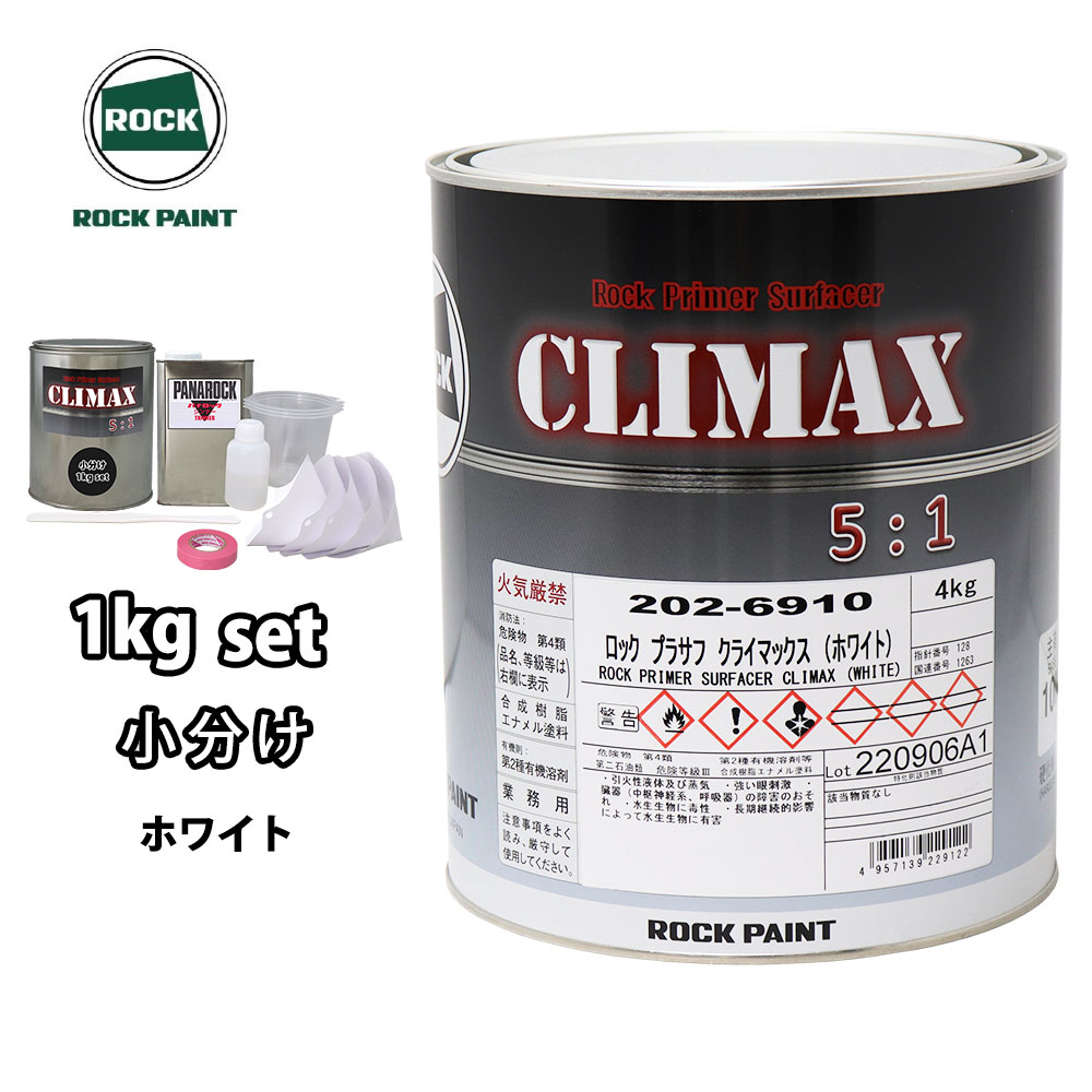 楽天市場】naxウレタンプラサフ プロV1 ホワイト 1kgセット/日本