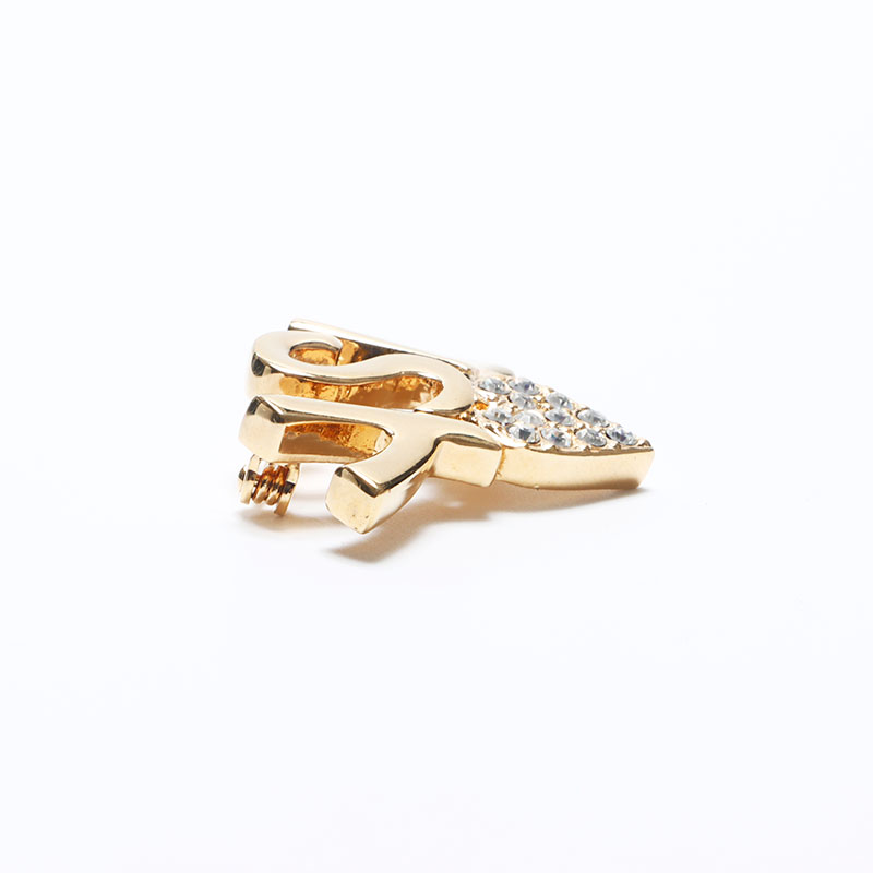 極美品✨ YSL イヴ・サンローラン ブローチ カラーストーン 108 サン