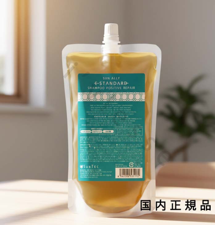 楽天市場】イイスタンダード シャンプー ポジティブリペア 600ml 本体