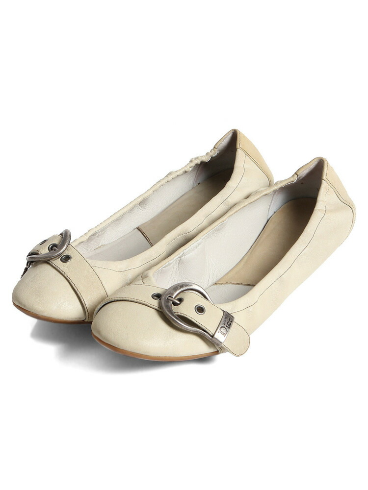 楽天市場】Dior バレエ フラットシューズ MISS J`ADIOR KCB453