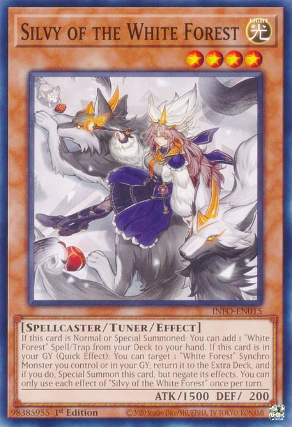 楽天市場】遊戯王 INFO-EN039 白き森の魔性ルシエラ Rciela, Sinister