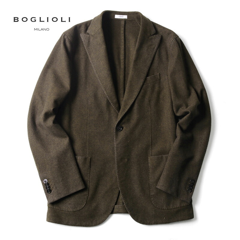 楽天市場】【55%OFF】BOGLIOLI / ボリオリ｜シルクカシミヤメランジ調