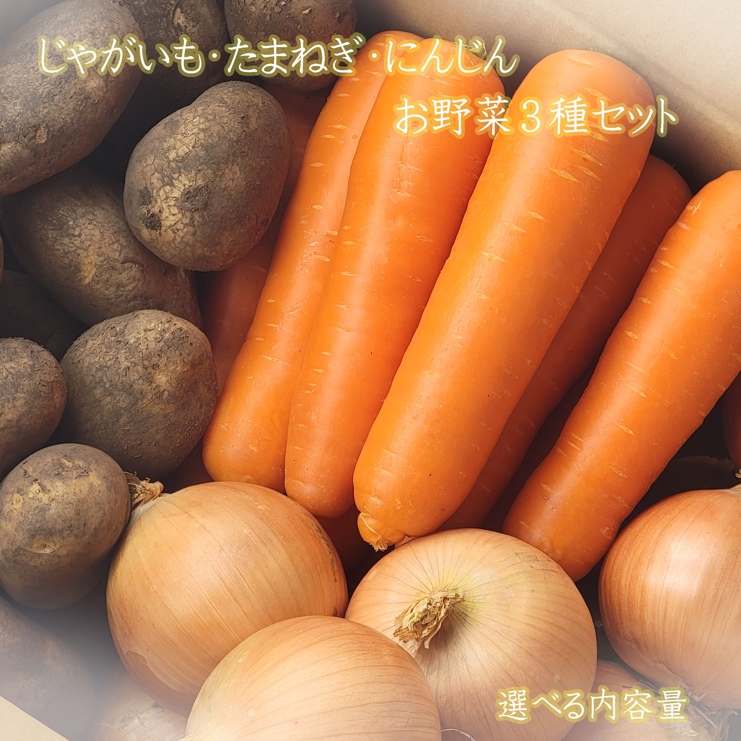 楽天市場】【じゃがいも・たまねぎ・にんじん お野菜 3種セット 選べる