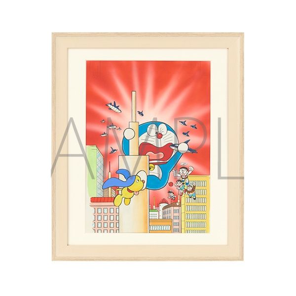 楽天市場】ドラえもん 複製原画 「ねがい星」 額装付き 藤子・F