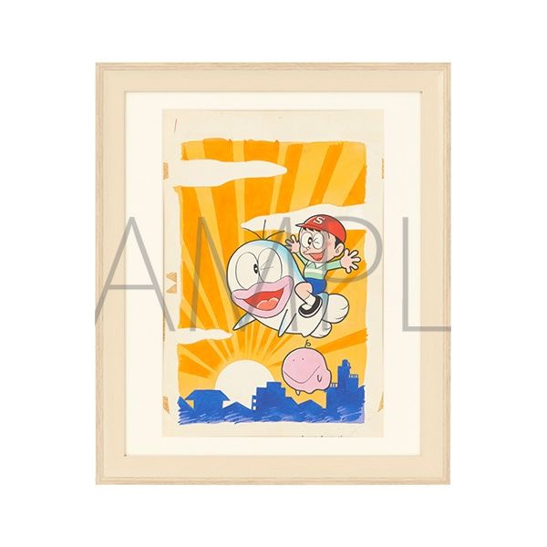 楽天市場】T・Pぼん 複製原画 「消されてたまるか」 額装付き 藤子・F