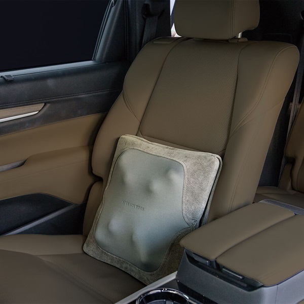 ATEX(アテックス)プレミアムマッサージクッション ダブルもみ(グレー