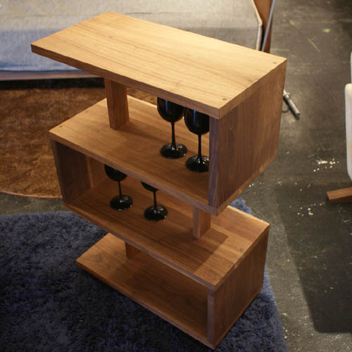 パシフィック シェルフ (サイズ3段 樹種ウォールナット) | マスター