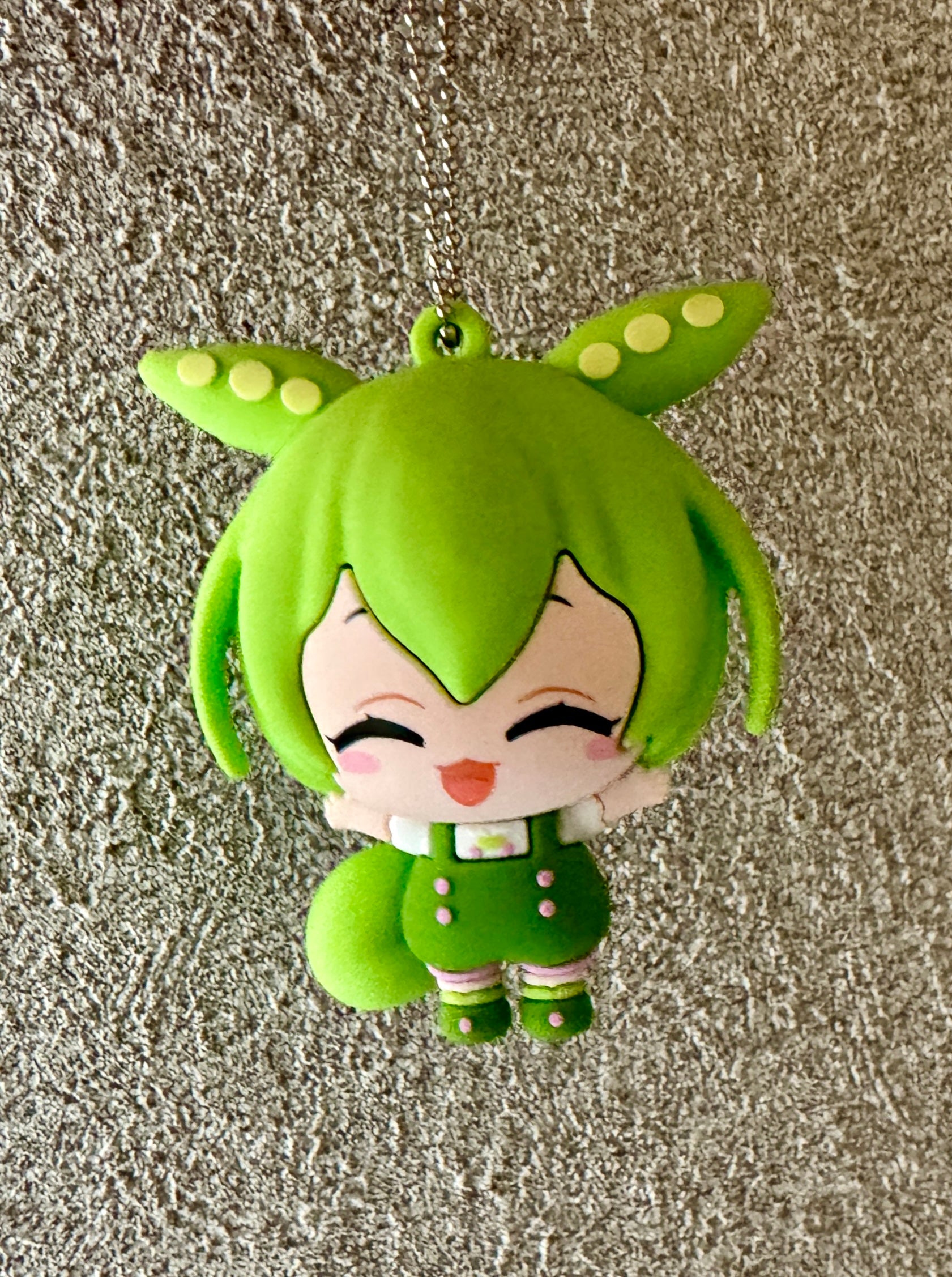 マスコット ずんだもん（ラバー製、フィギュアキーホルダー） – 東北