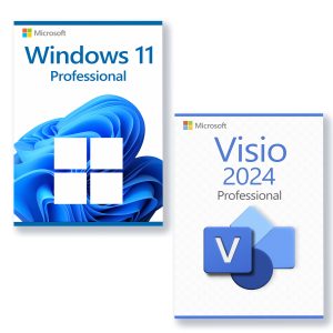 Microsoft Office 2024 Pro Plus + Microsoft Windows 11 Pro