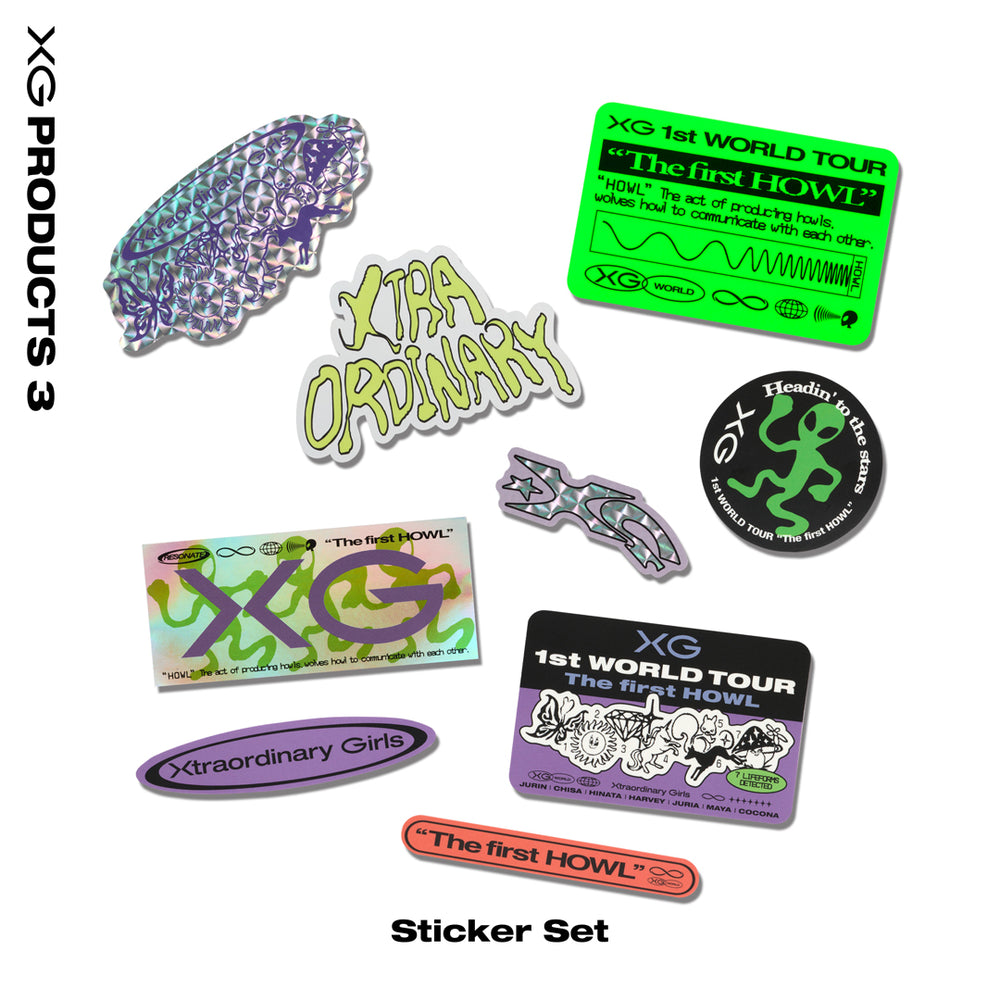 Sticker Set – XGALX OFFICIAL SHOP