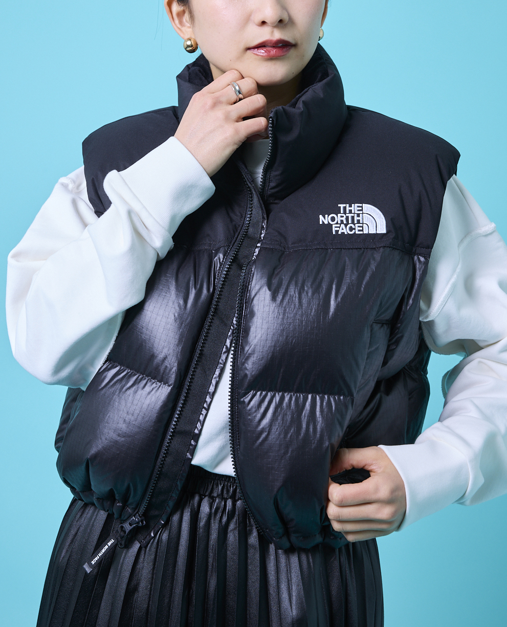 THE NORTH FACE】TNF WS NOVELTY NUPTSE DOWN VEST - YEVS