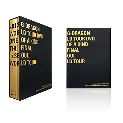G-DRAGON WORLD TOUR DVD [ONE OF A KIND THE FINAL in SEOUL + WORLD