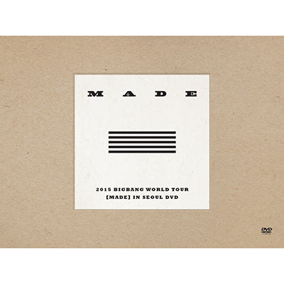 2015 BIGBANG WORLD TOUR [MADE] IN SEOUL DVD – YGEX OFFICIAL SHOP