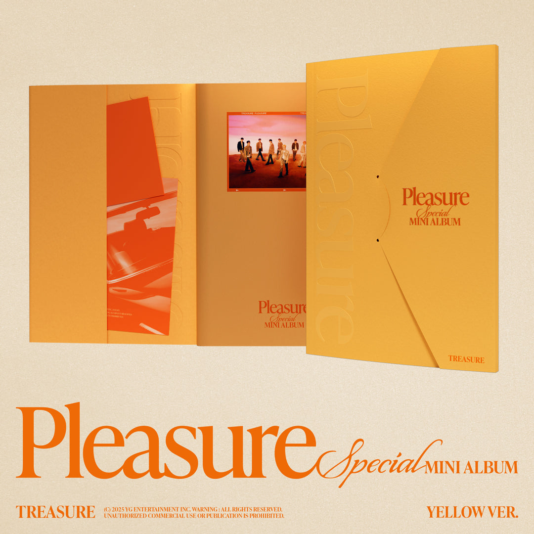 韓国盤】TREASURE SPECIAL MINI ALBUM [PLEASURE] [YELLOW VER