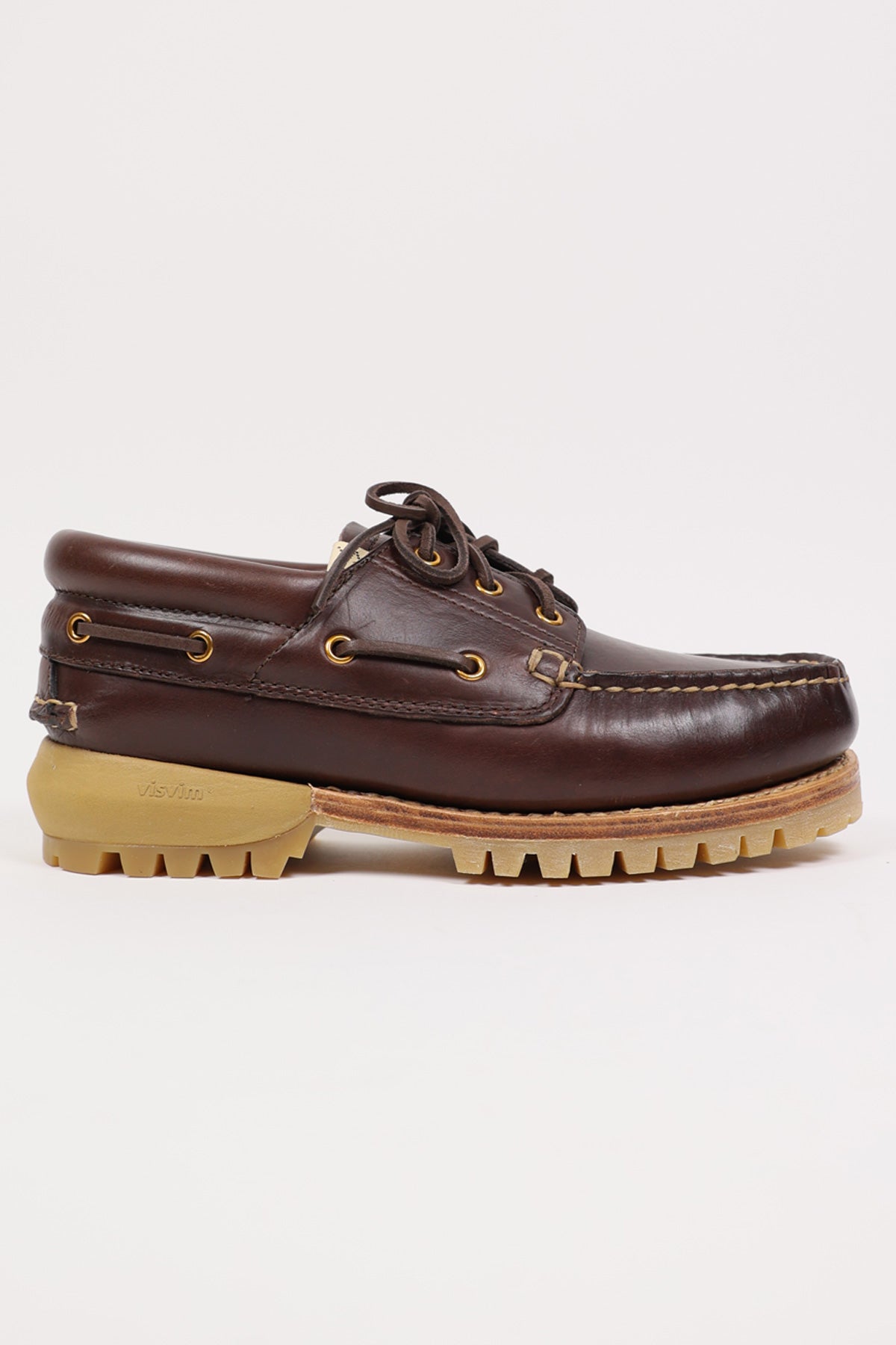 Visvim Wallace Deck-Folk | Dk. Brown | Canoe Club