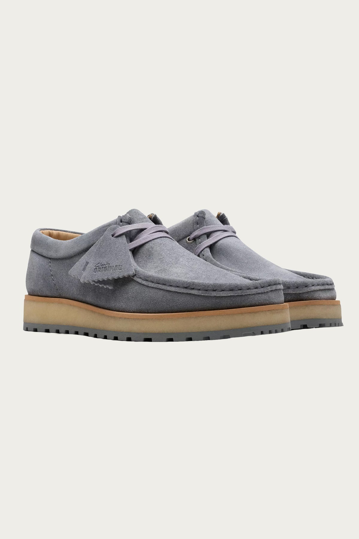 Clarks Walla Scout Lo | Grey Suede | Canoe Club