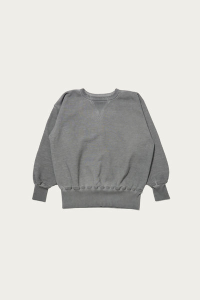 Taiga Takahashi Lot. 603 Sweat Shirt | Charcoal Dyed Grey | Canoe Club
