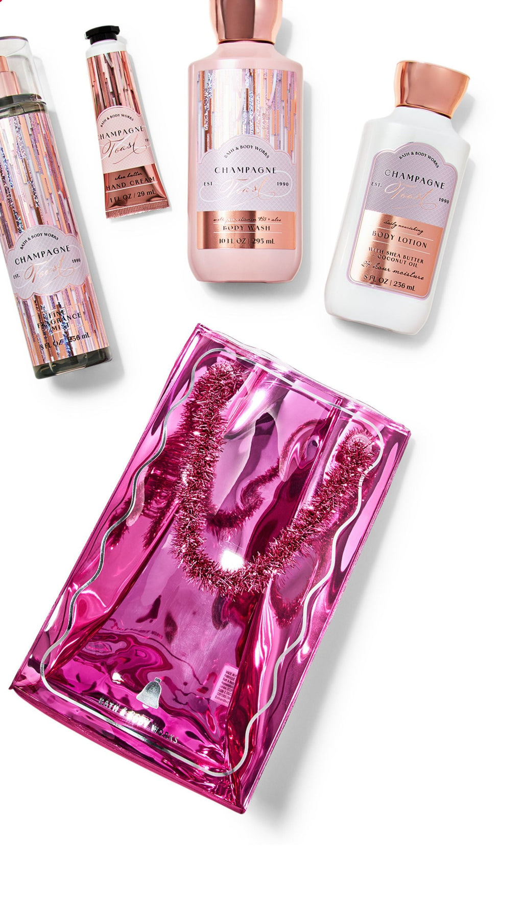Bath & Body Works 4 Piece Gift Set - Champagne Toast – ShopCGX