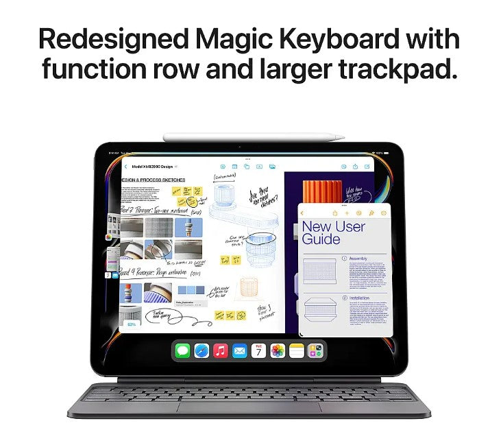 Apple 13-Inch iPad Pro M4 WiFi 1TB With Standard Glass - Space