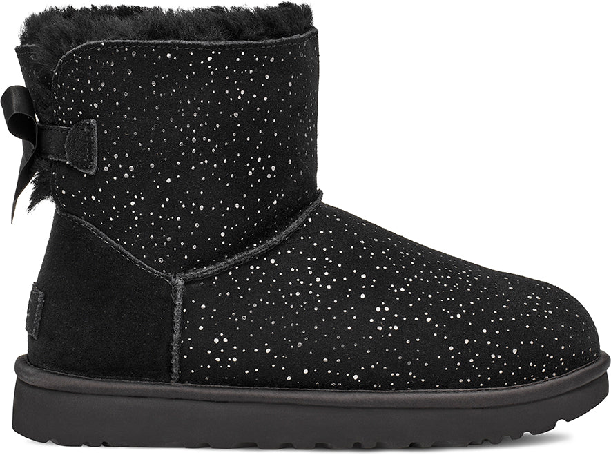 UGG Womens Mini Bailey Bow Metallic Spots Boot – ShopCGX