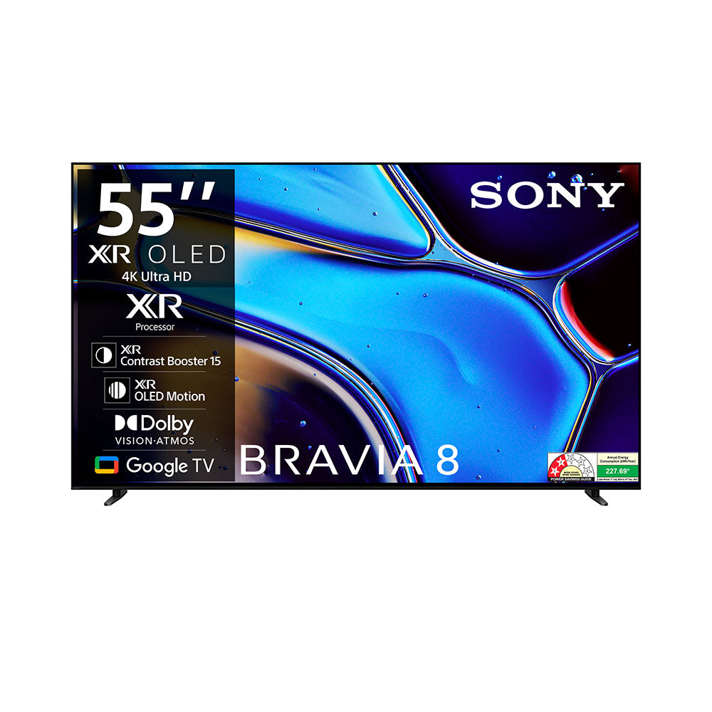 Sony 139 cm (55) BRAVIA 8 4K Ultra HD Smart OLED Google TV K-55XR80 (B