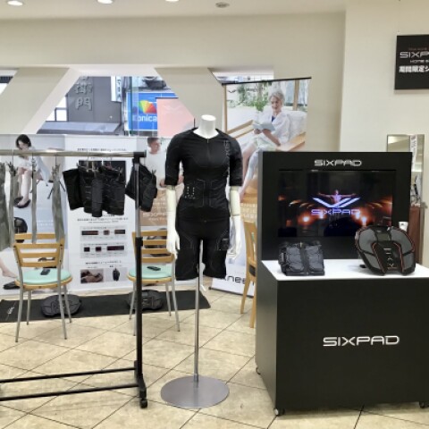 SIXPAD〈シックスパッド〉期間限定ショップ🦵🏻✨ | 婦人洋品売場