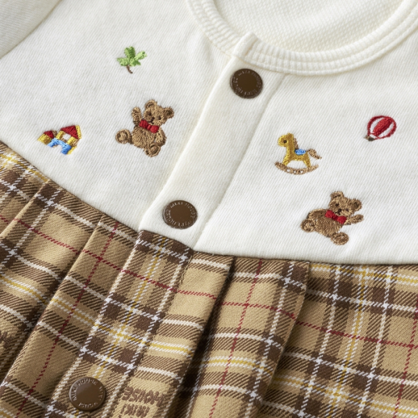 ミキハウスチェック柄2wayオール🐣 | ミキハウス | 松坂屋静岡店公式