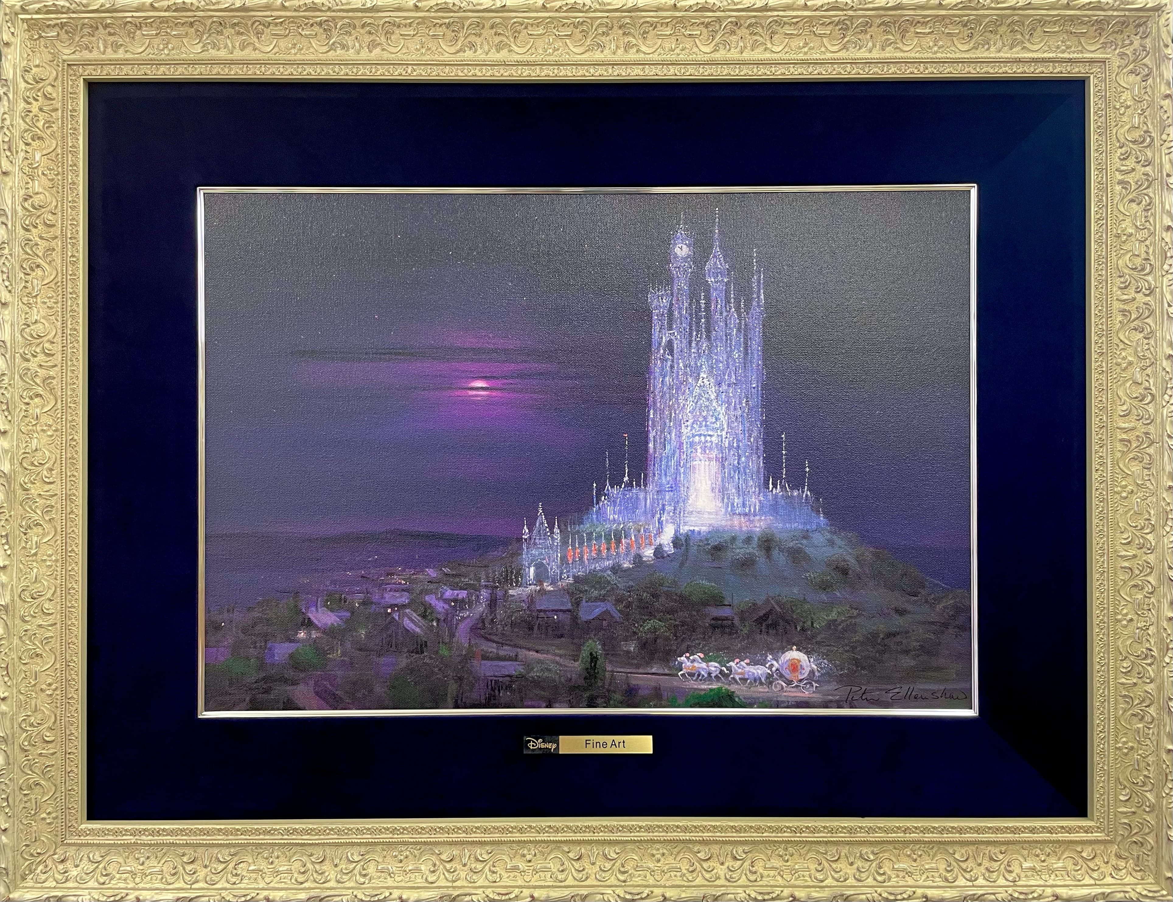 レア】ディズニー ファイン アート ガラス レア】ディズニー ファイン