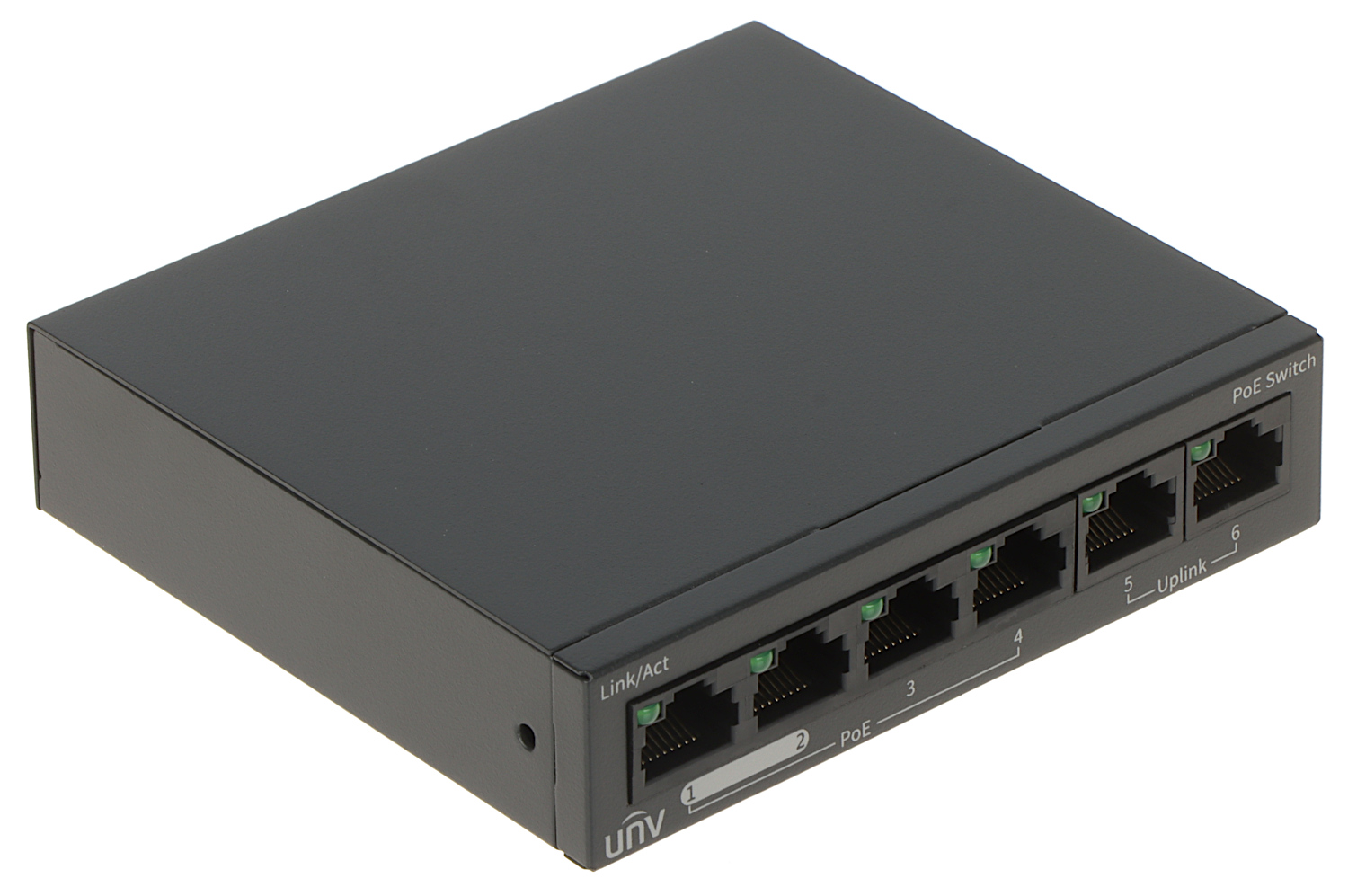 SWITCH POE NSW2020-6T-POE-IN 4-PORT UNIVIEW - PoE switches with up