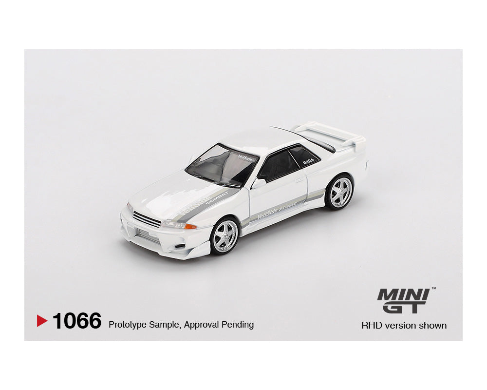 Mini GT 1:64 Nissan Skyline GT-R (R32) VeilSide Combat C-I White