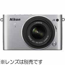ニコン Nikon 1 J3 ボディ シルバー｜ミラーレス一眼｜カメラの