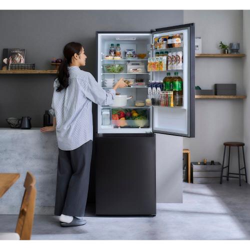 アイリスオーヤマ 2ドア 冷凍冷蔵庫 IRSN-I30A-B ブラック [301L