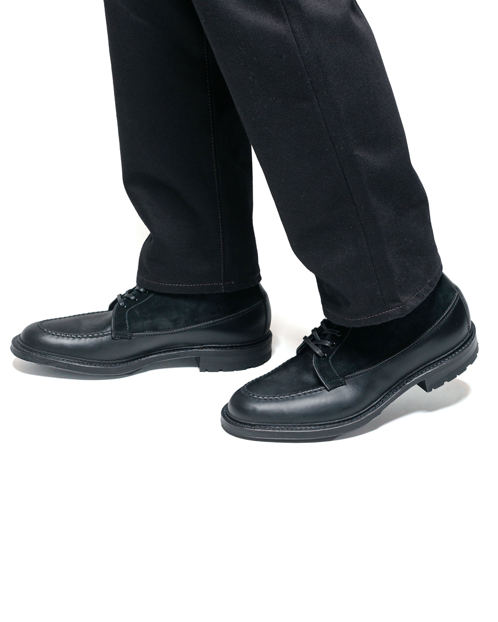 コマンドソール付きアルデンブラックミシガンブーツ