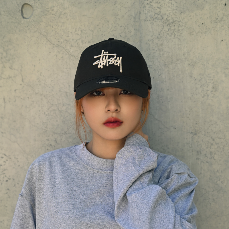 STUSSY NEW ERA 9TWENTY BASIC STRAPBACK 老帽帽子棕色