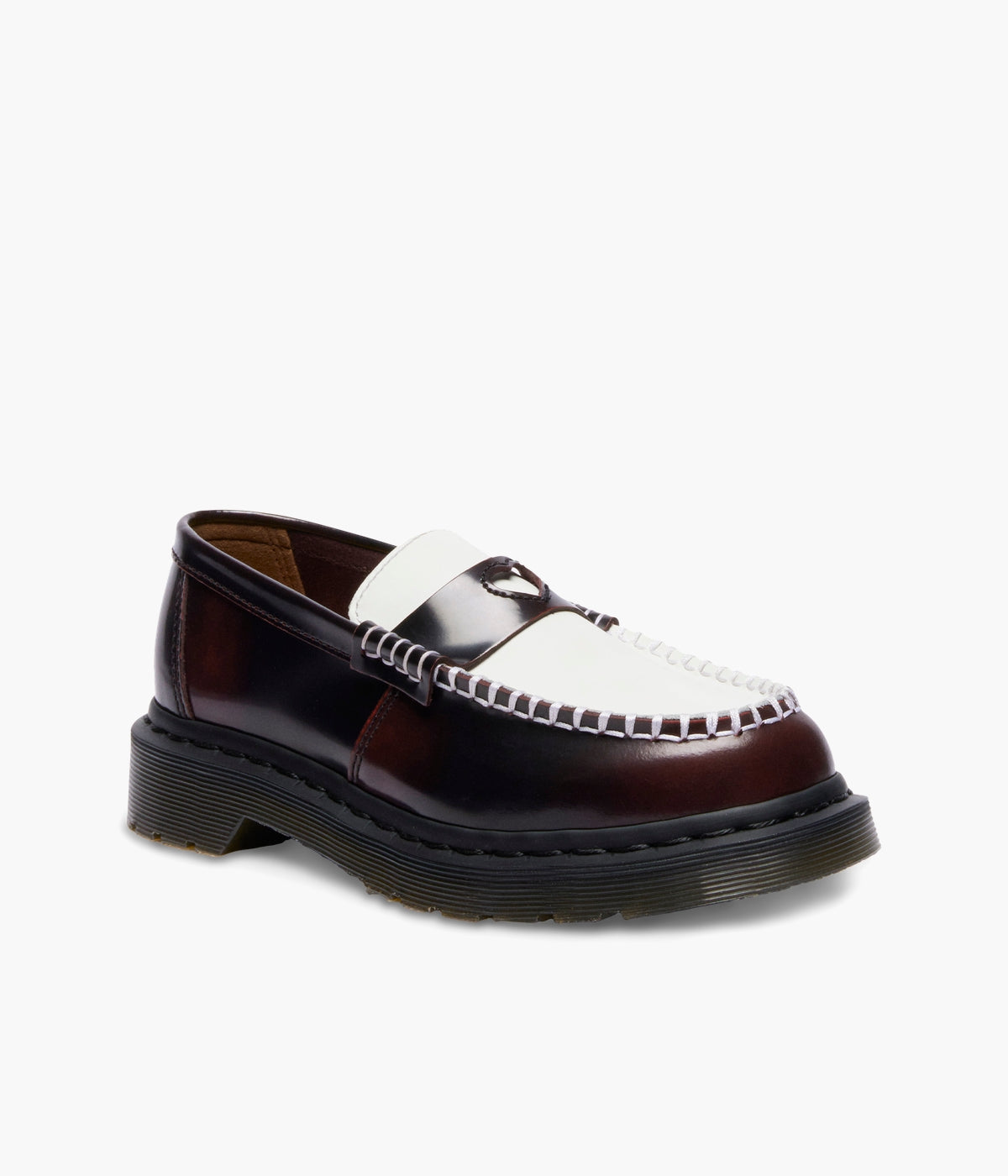Dr. Martens Penton Loafer – Arcadia Leather with Heart Cut-Out