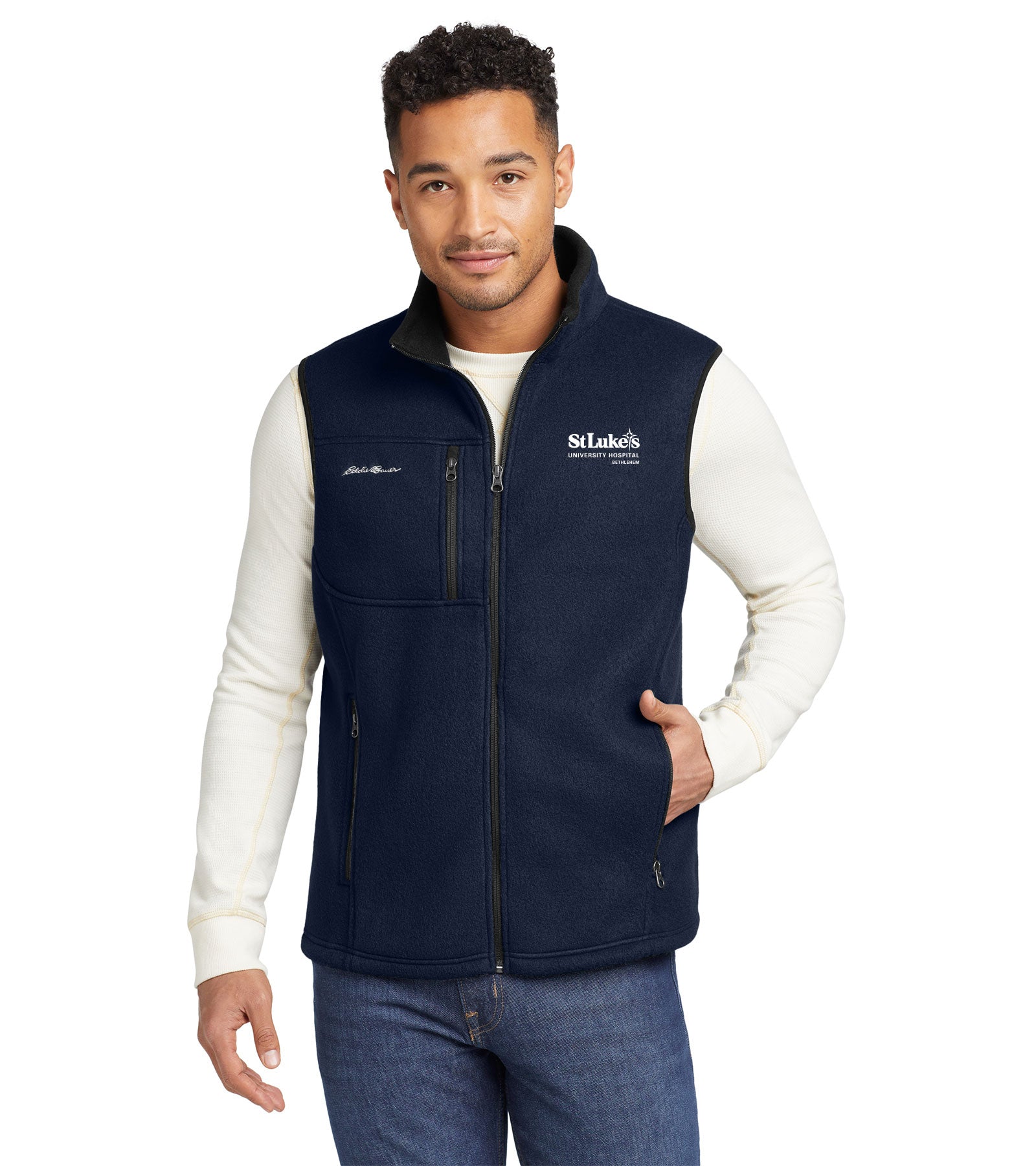 Eddie Bauer® - Fleece Vest - EB204 - EM Residency | St. Luke's