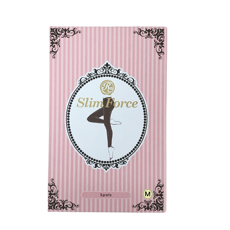 FAITH ロマンスシェレーヌ スリムフォース スパッツ ブラック M L 着