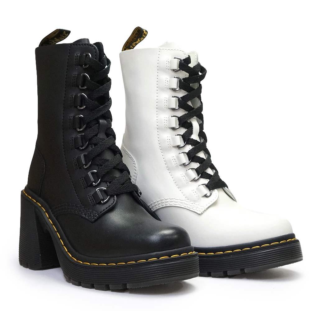Dr.Martens（ドクターマーチン） 厚底ブーツ レディース レースアップ