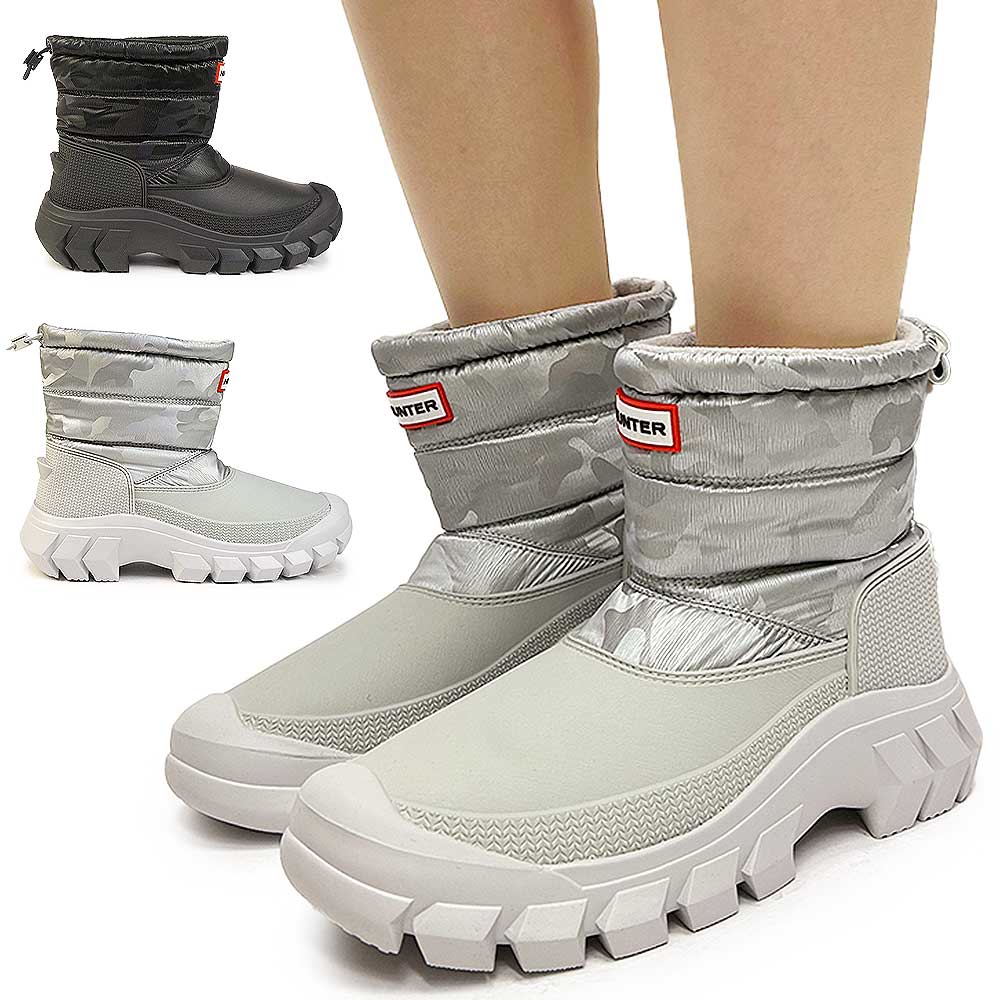 HUNTER（ハンター） 防水 防寒 スノーブーツ レディース WFS1004PCT