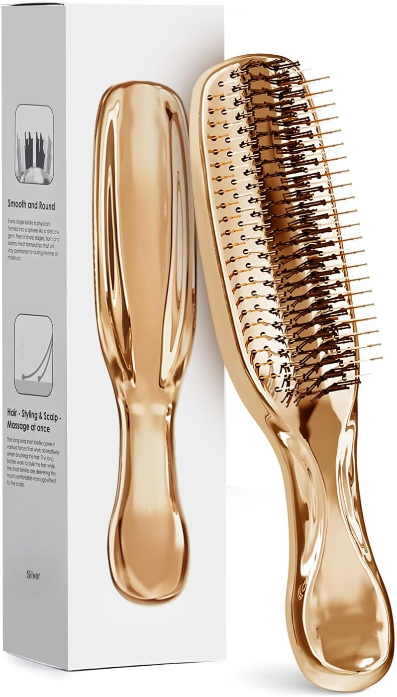 ヘアブラシ スカルプブラシ 頭皮マッサージ 絡まない 【魔法のブラシ