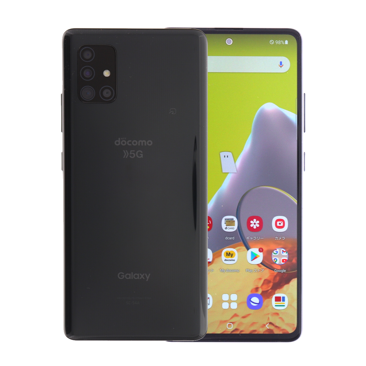 Galaxy A SC-54A A51 5G 128GB ドコモ SIMロック解除済み 中古 スマホ