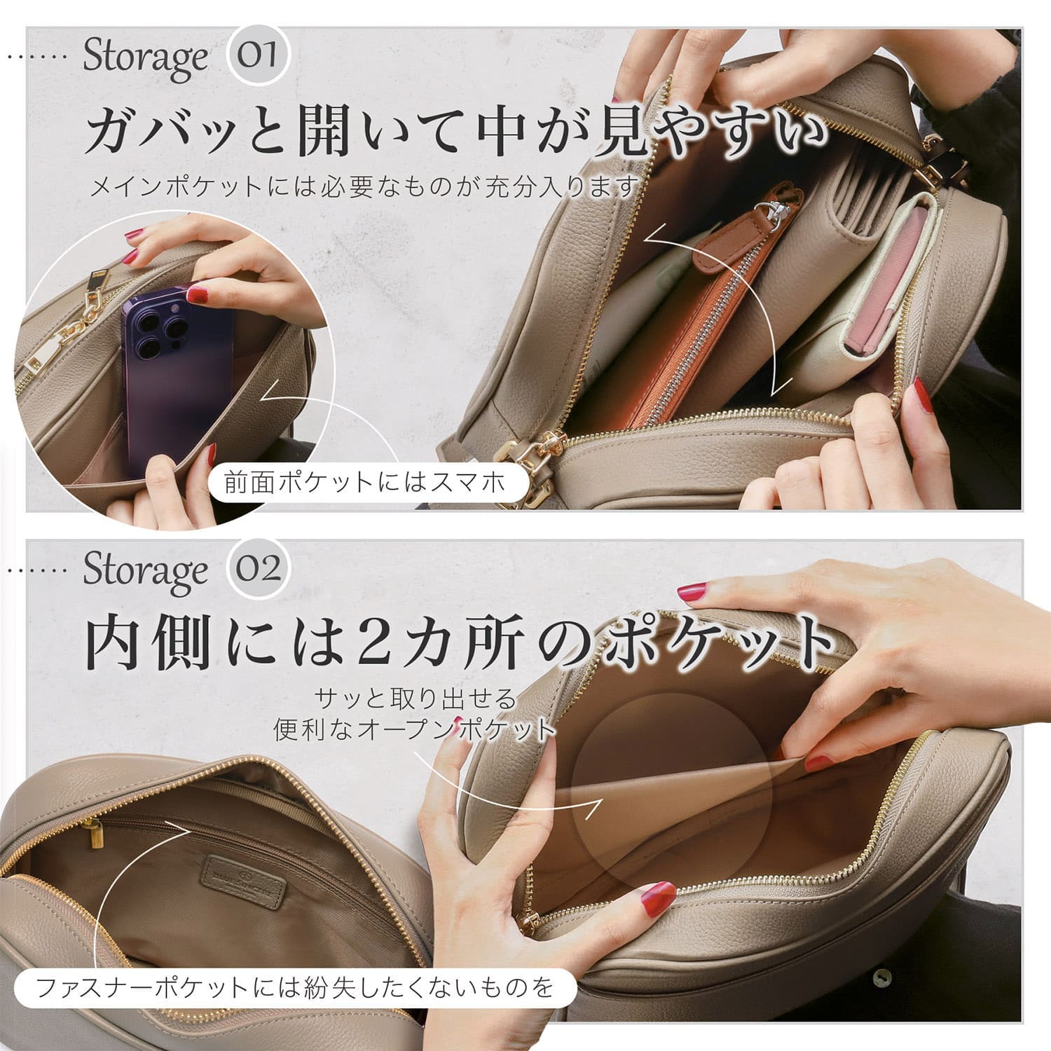 BLUE SINCERE（ブルーシンシア） ショルダーバッグ レディース 本革