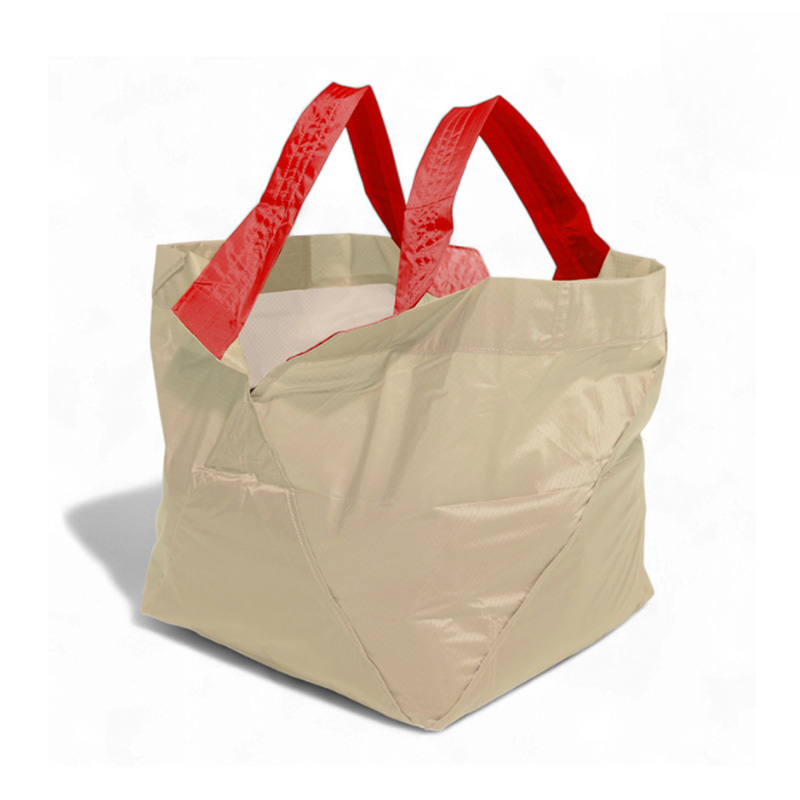 Makuake公式 1秒で自立 主婦が作ったセルフレジ用エコバッグ。袋詰め