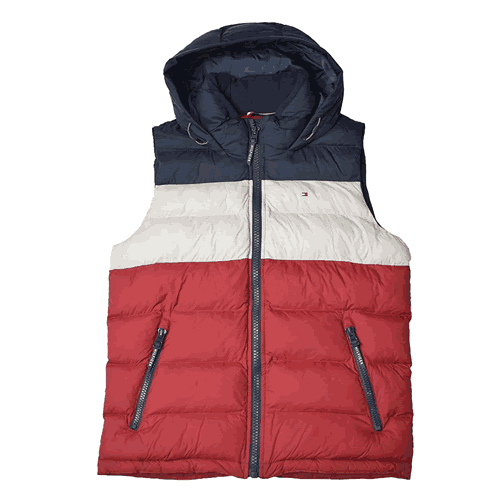 TOMMY HILFIGER（トミー・ヒルフィガー） ダウンベスト ライトダウン