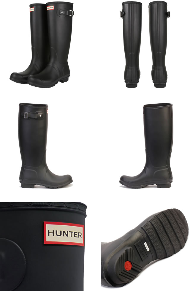 HUNTER（ハンター） オリジナル トール レインブーツ 長靴 レディース
