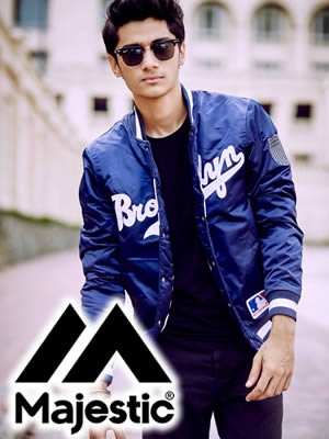 MAJESTIC（マジェスティック） スタジャン サテン スタジアム