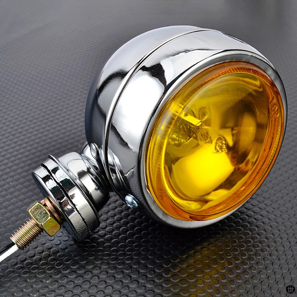 バイクヴィンテージヘッドライトハーレースポーツスターチョッパー