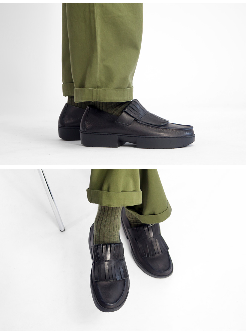 trippen（トリッペン） trippen TIGER フリンジローファー レザー