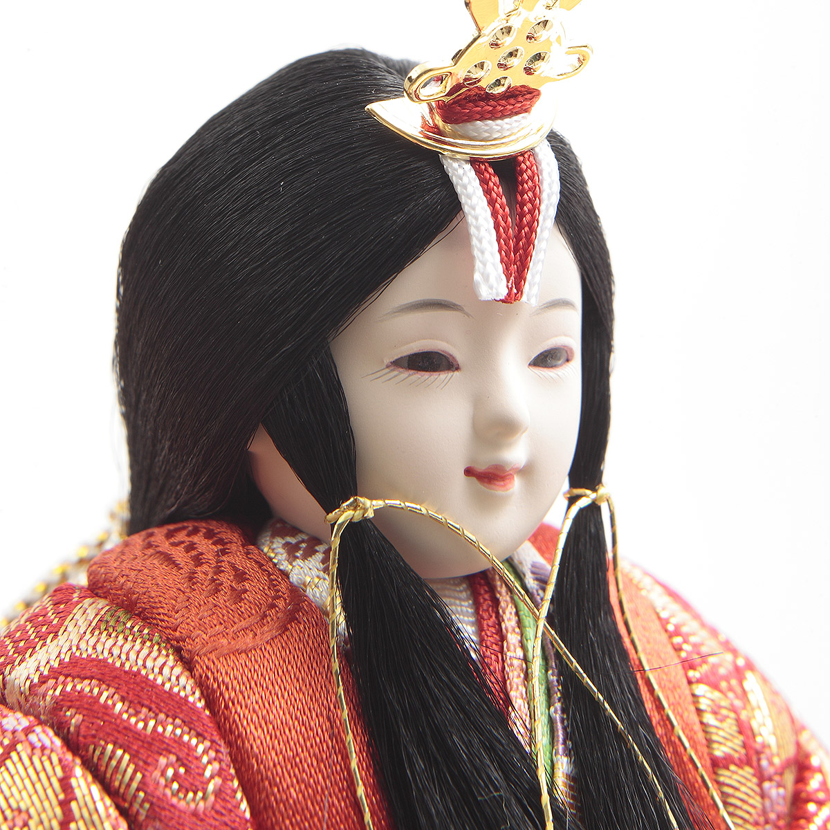 雛人形 木目込み飾り 久月作 木目込み 木村綾 ほのか 彩乃雛 収納親王