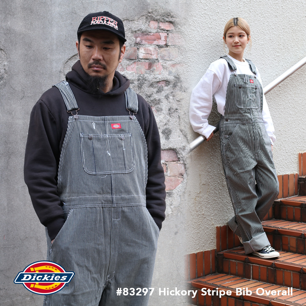 Dickies ヒッコリー ストライプ オーバーオール ディッキーズ Hickory